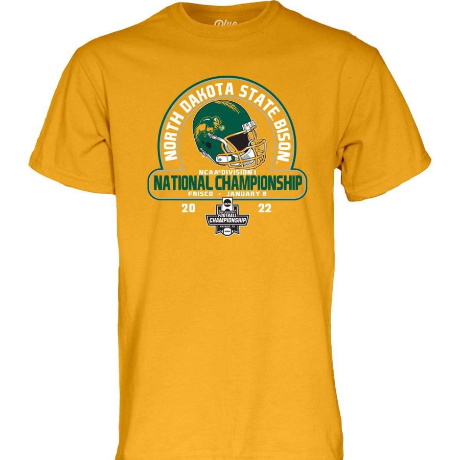 Fan Shop * | Blue 84 North Dakota State Bison Double Cross T-Shirt