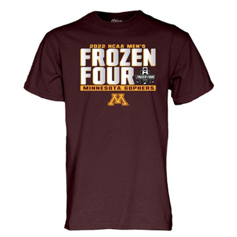 Fan Shop * | Blue 84 Minnesota Golden Gophers Frozen Four 2022 Cold Blood T-Shirt Maroon