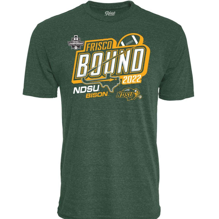 Fan Shop * | Blue 84 North Dakota State Bison Pooling T-Shirt Forest