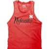 Fan Shop * | Blue 84 Women'S Nebraska Cornhuskers Flipbash Tank Red