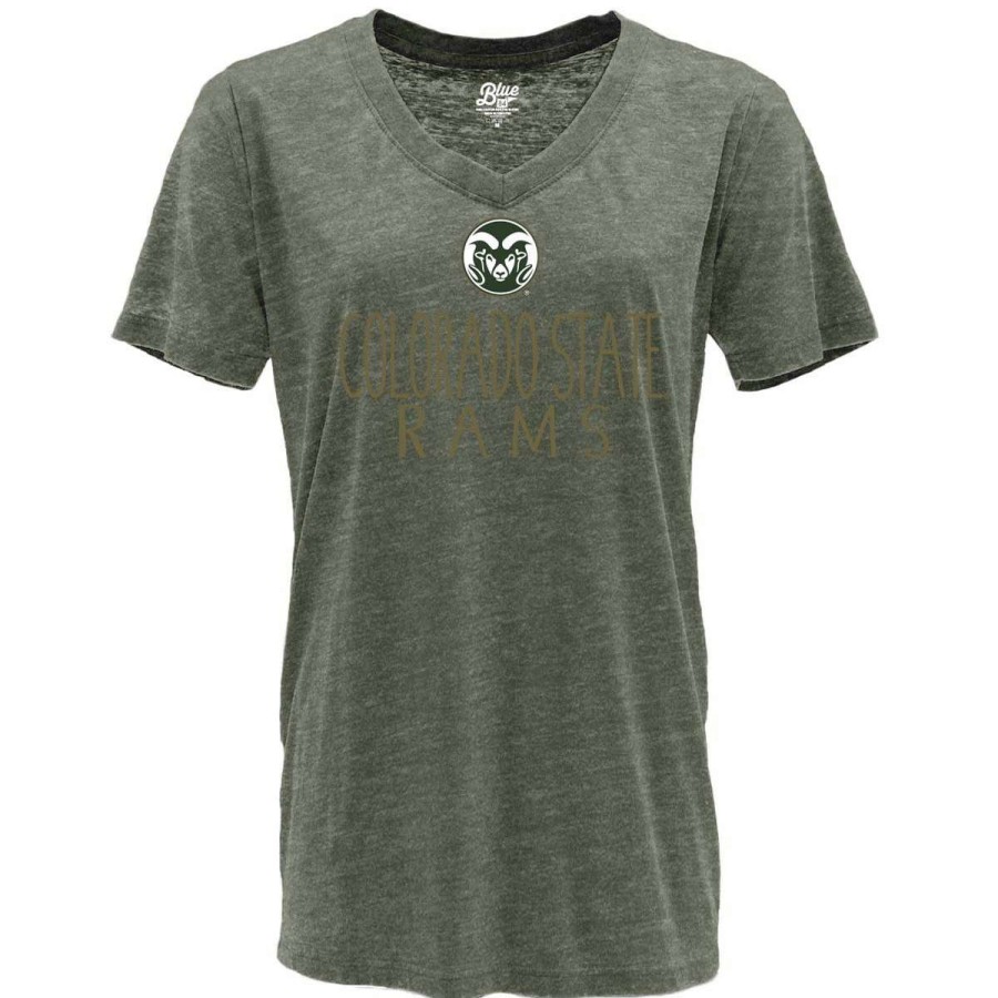 Fan Shop * | Blue 84 Women'S Colorado State Rams Whammy T-Shirt Woodland