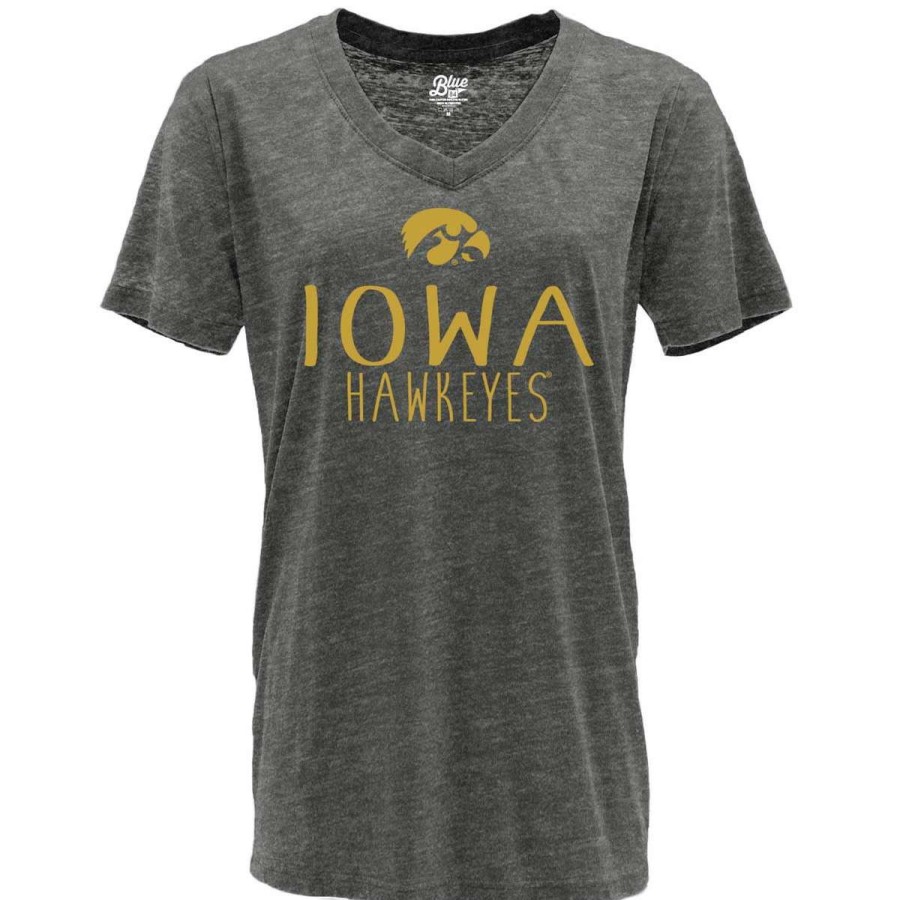 Fan Shop * | Blue 84 Women'S Iowa Hawkeyes Whammy T-Shirt