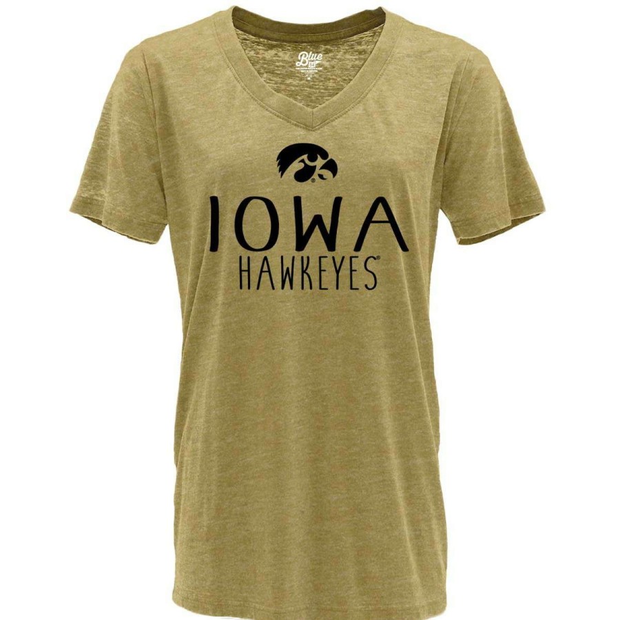 Fan Shop * | Blue 84 Women'S Iowa Hawkeyes Whammy T-Shirt