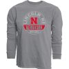 Fan Shop * | Blue 84 Nebraska Cornhuskers Breathtake Long Sleeve Shirt Steel