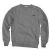 Fan Shop * | Blue 84 North Dakota State Bison Mini Mascot Crewneck Sweatshirt Gunmetal