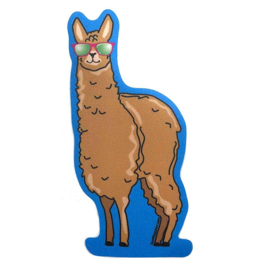 Accessories * | Blue 84 No Problem Llama Sticker