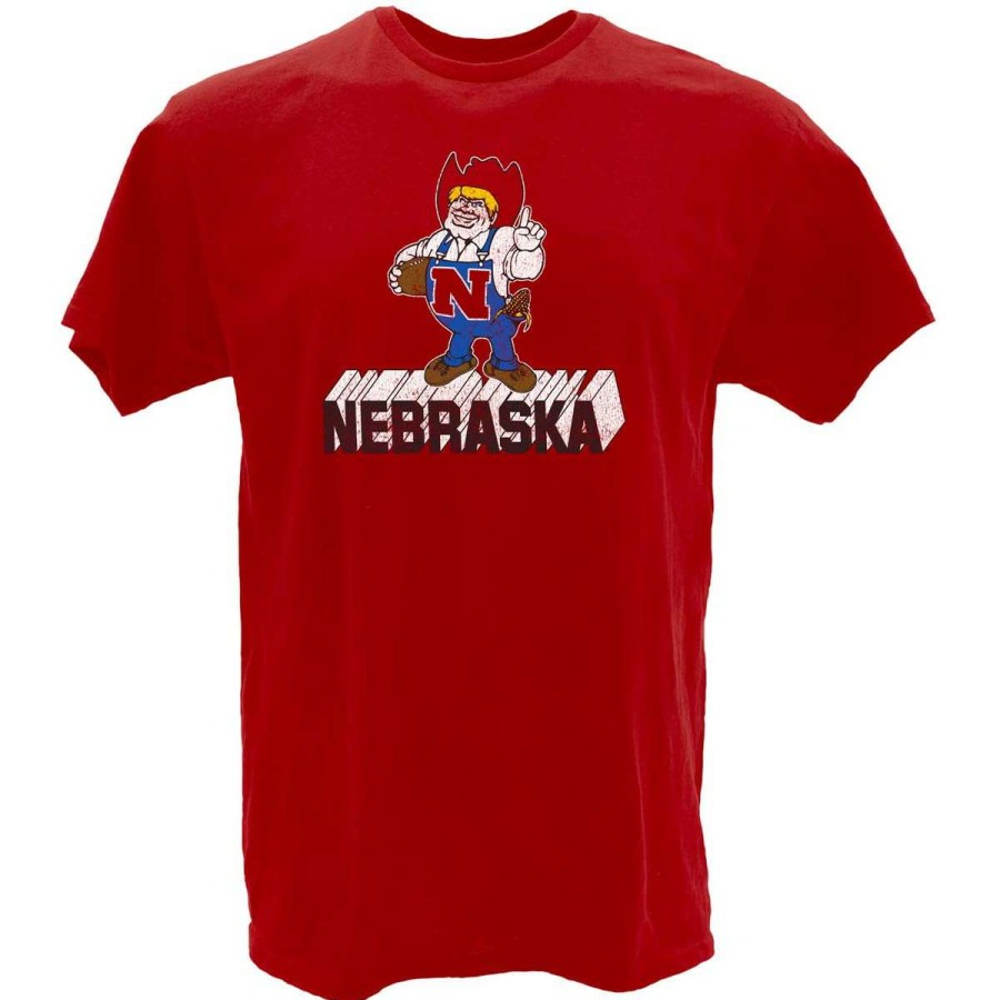 Fan Shop * | Blue 84 Nebraska Cornhuskers Fly T-Shirt Red