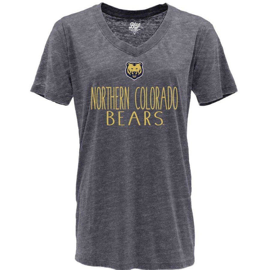 Fan Shop * | Blue 84 Women'S Northern Colorado Bears Whammy T-Shirt Navy