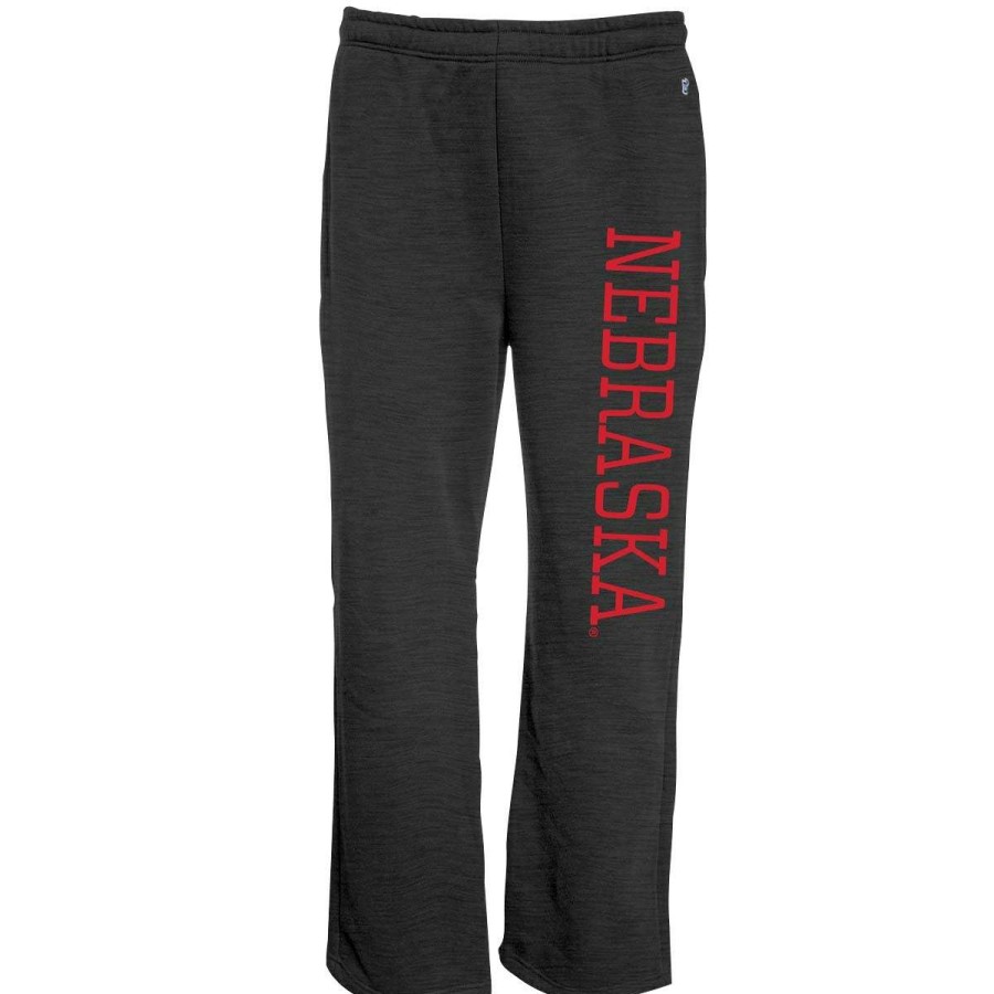 Fan Shop * | Blue 84 Nebraska Cornhuskers Agog Sweatpants Charcoal