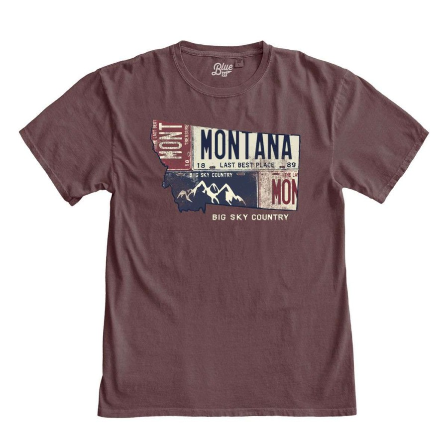 Clothing * | Men'S Blue 84 Montana Rust Never Sleeps T-Shirt