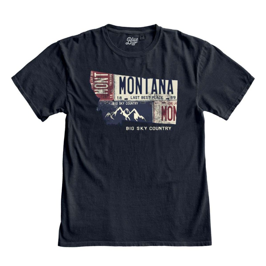 Clothing * | Men'S Blue 84 Montana Rust Never Sleeps T-Shirt