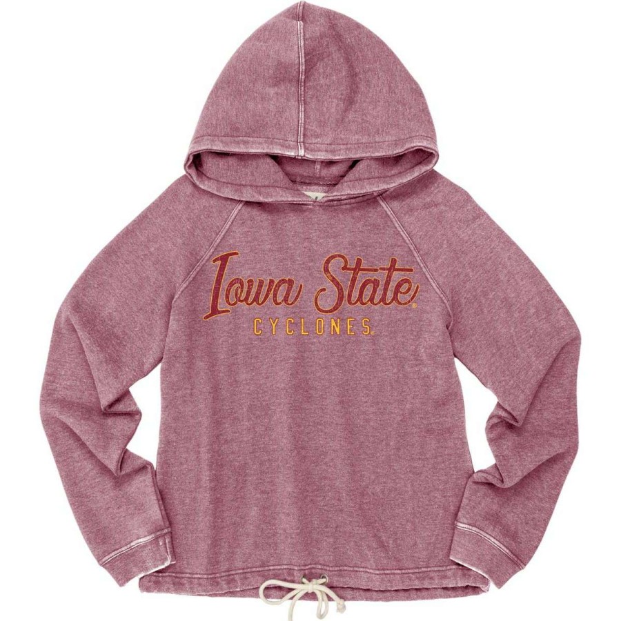 Fan Shop * | Blue 84 Women'S Iowa State Cyclones Flipbash Hoodie