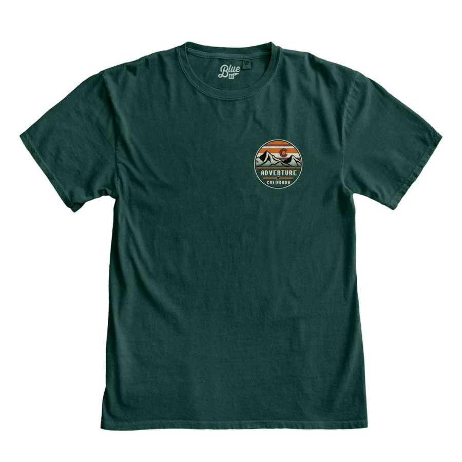 Clothing * | Blue 84 Colorado Adventure Elk T-Shirt Evergreen