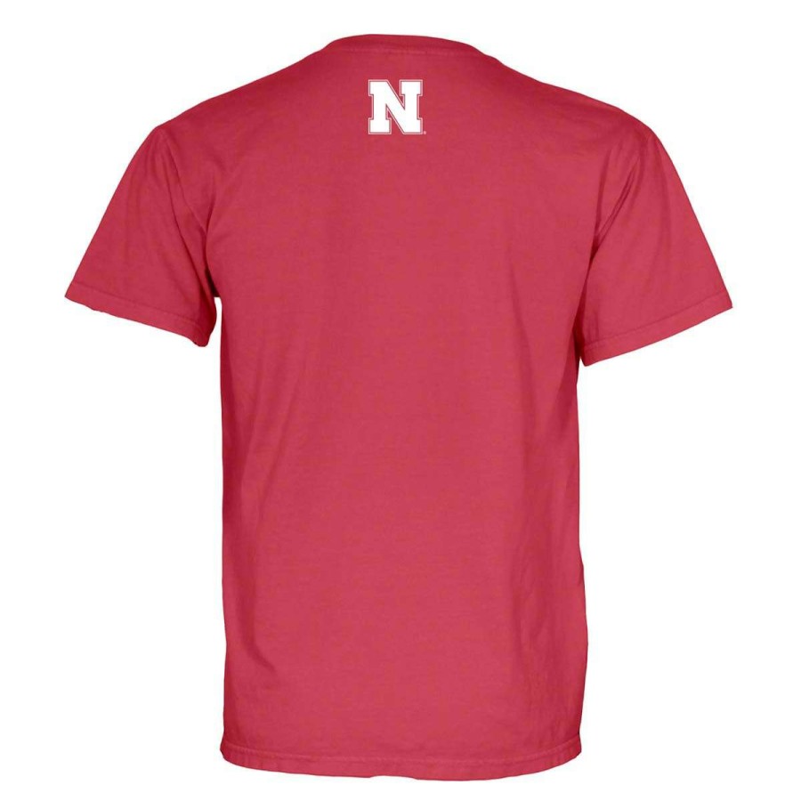 Fan Shop * | Blue 84 Nebraska Cornhuskers Candid Volleyball T-Shirt Red