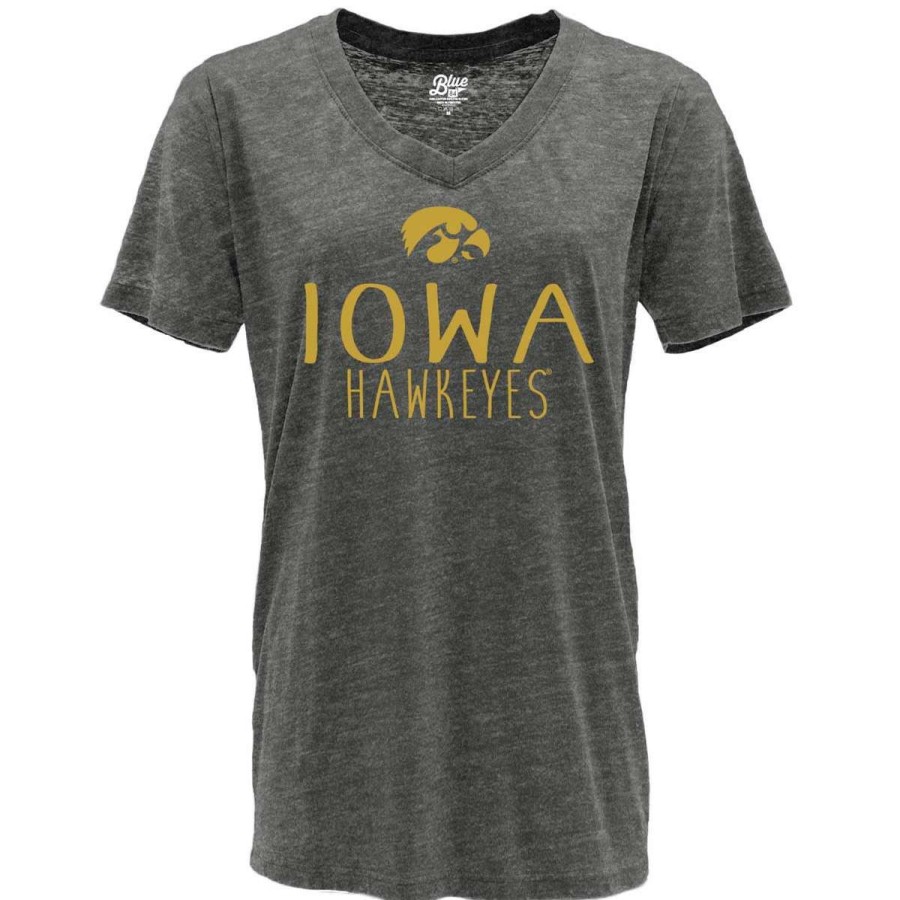 Fan Shop * | Blue 84 Women'S Iowa Hawkeyes Whammy T-Shirt