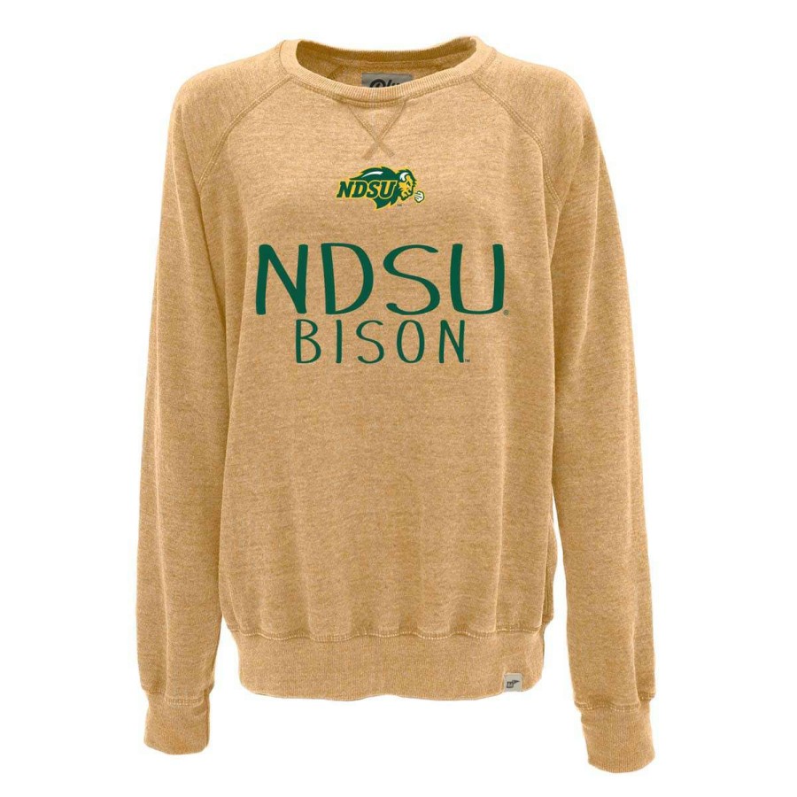 Fan Shop * | Blue 84 Women'S North Dakota State Bison Whammy Crewneck Sweatshirt