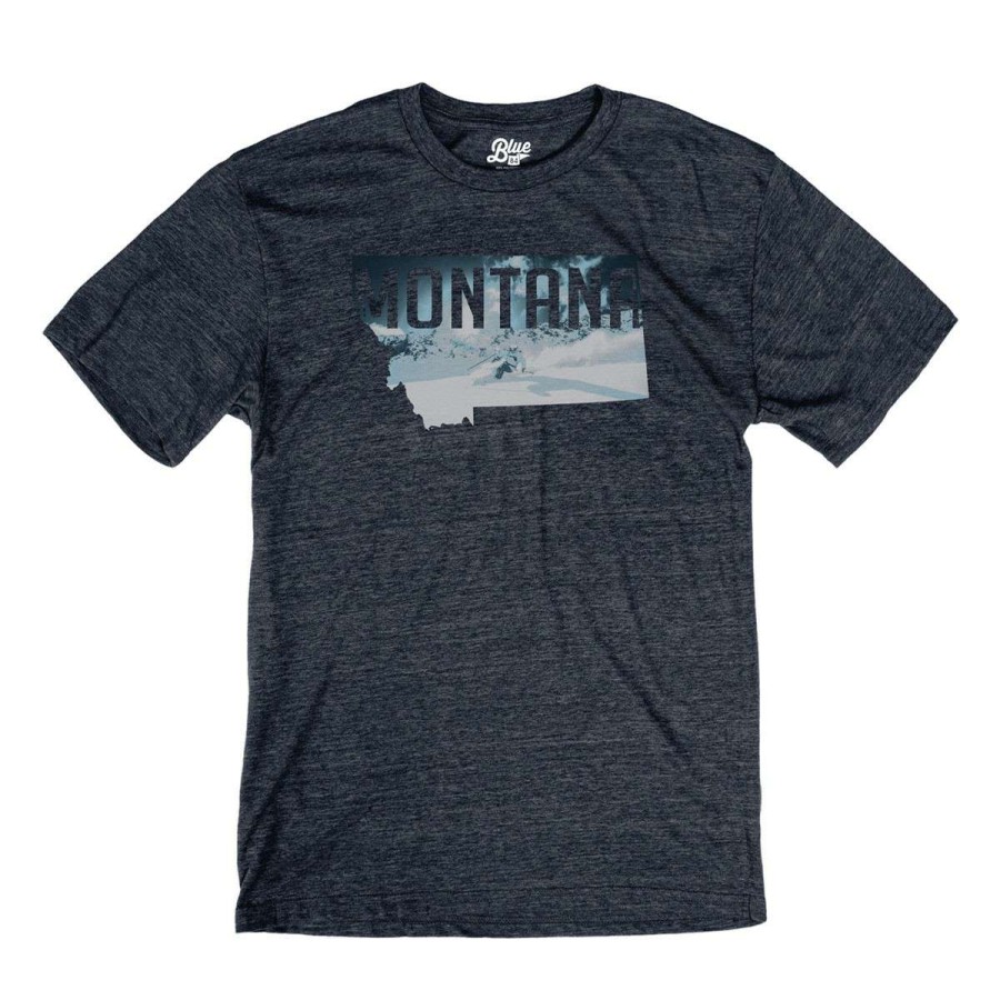 Clothing * | Men'S Blue 84 Snowy Montana T-Shirt Navy