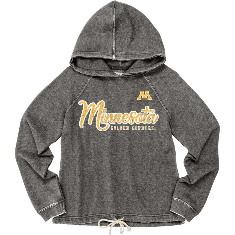 Fan Shop * | Blue 84 Women'S Minnesota Golden Gophers Flipbash Hoodie