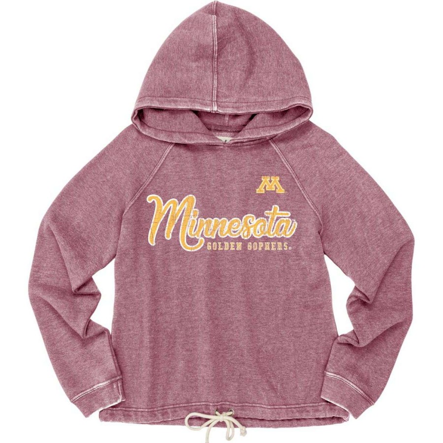 Fan Shop * | Blue 84 Women'S Minnesota Golden Gophers Flipbash Hoodie