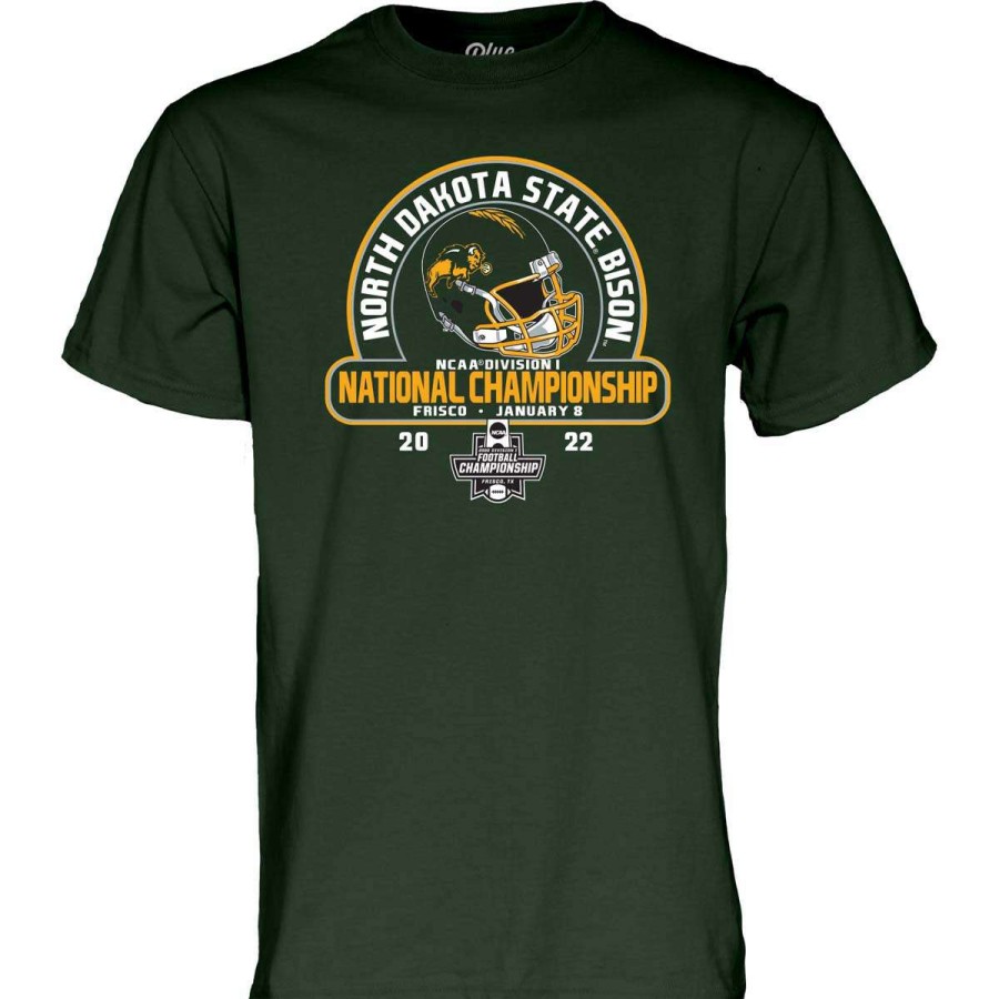 Fan Shop * | Blue 84 North Dakota State Bison Double Cross T-Shirt