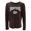 Fan Shop * | Blue 84 Women'S Montana Grizzlies Face Off T-Shirt Maroon