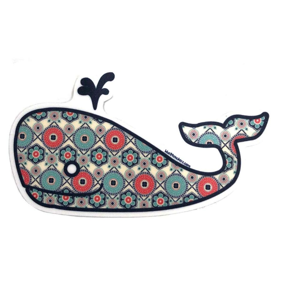 Accessories * | Blue 84 Wish List Whale Sticker