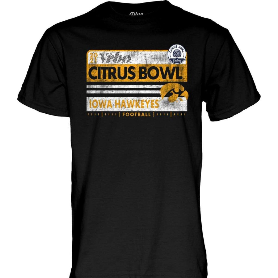 Fan Shop * | Blue 84 Kids' Iowa Hawkeyes Citrus Bowl Darth T-Shirt Black