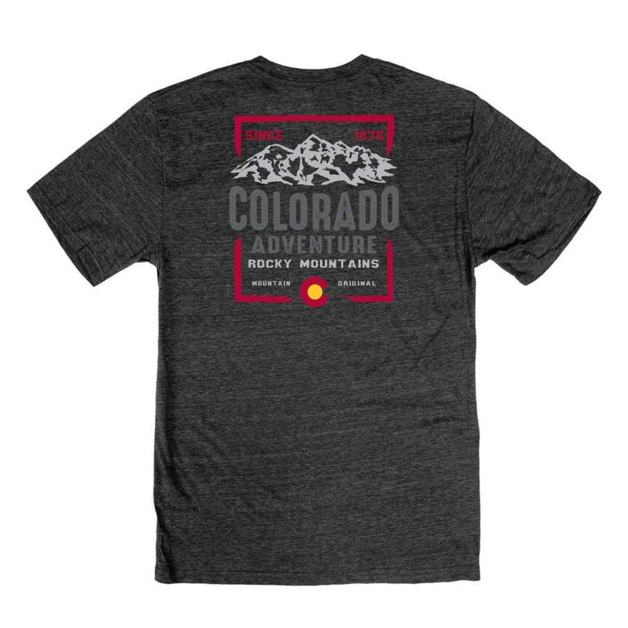 Clothing * | Men'S Blue 84 Colorado Adventure T-Shirt Black