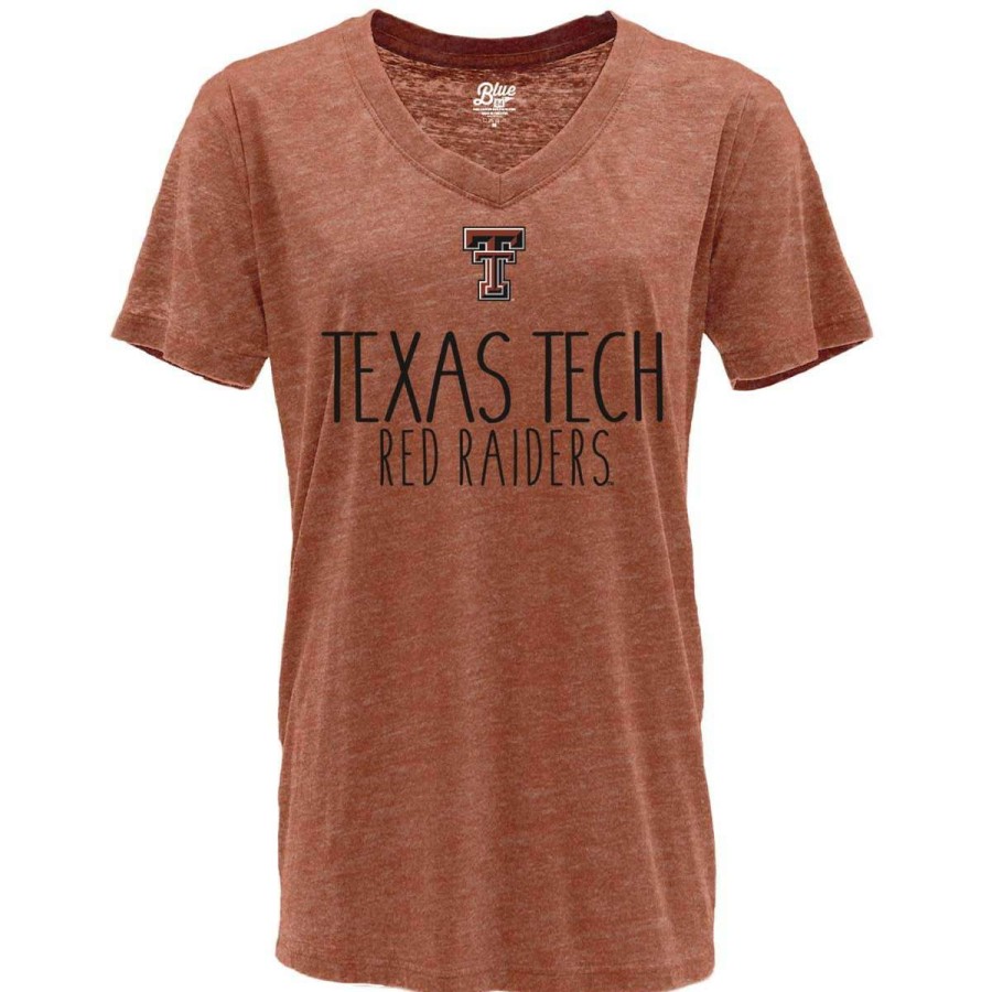 Fan Shop * | Blue 84 Women'S Texas Tech Raiders Whammy T-Shirt