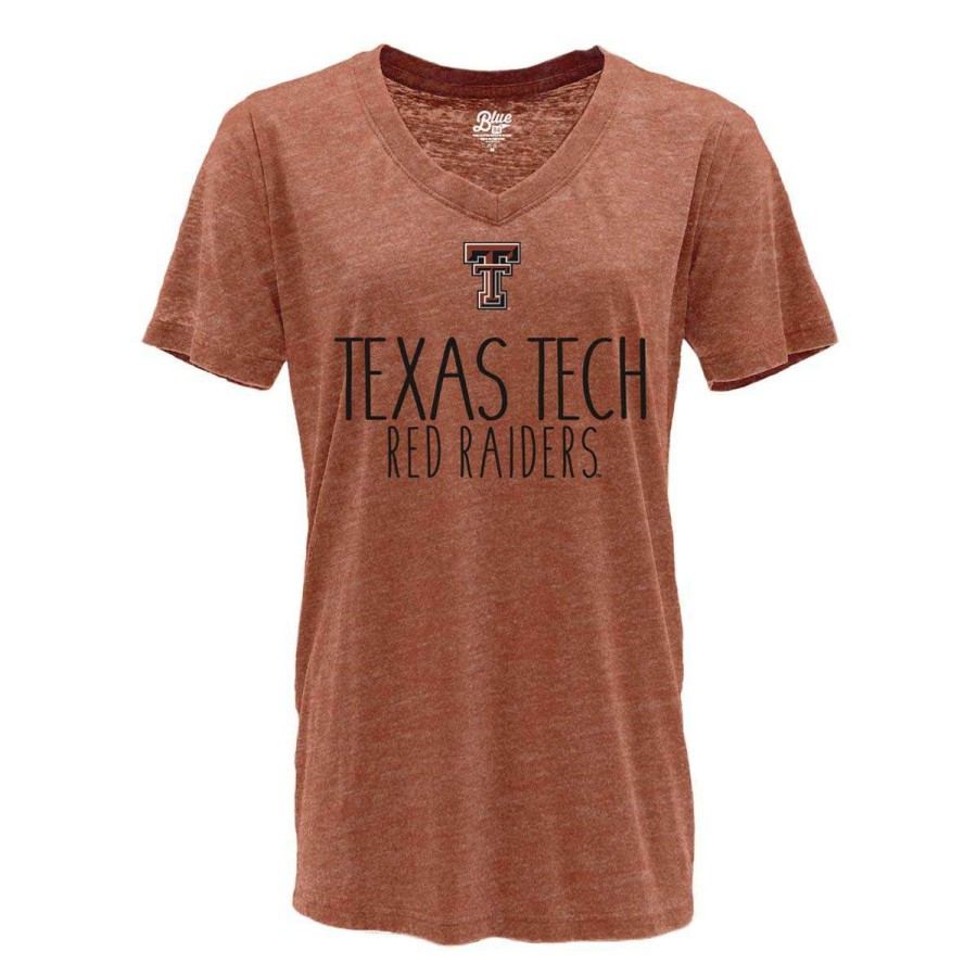 Fan Shop * | Blue 84 Women'S Texas Tech Raiders Whammy T-Shirt