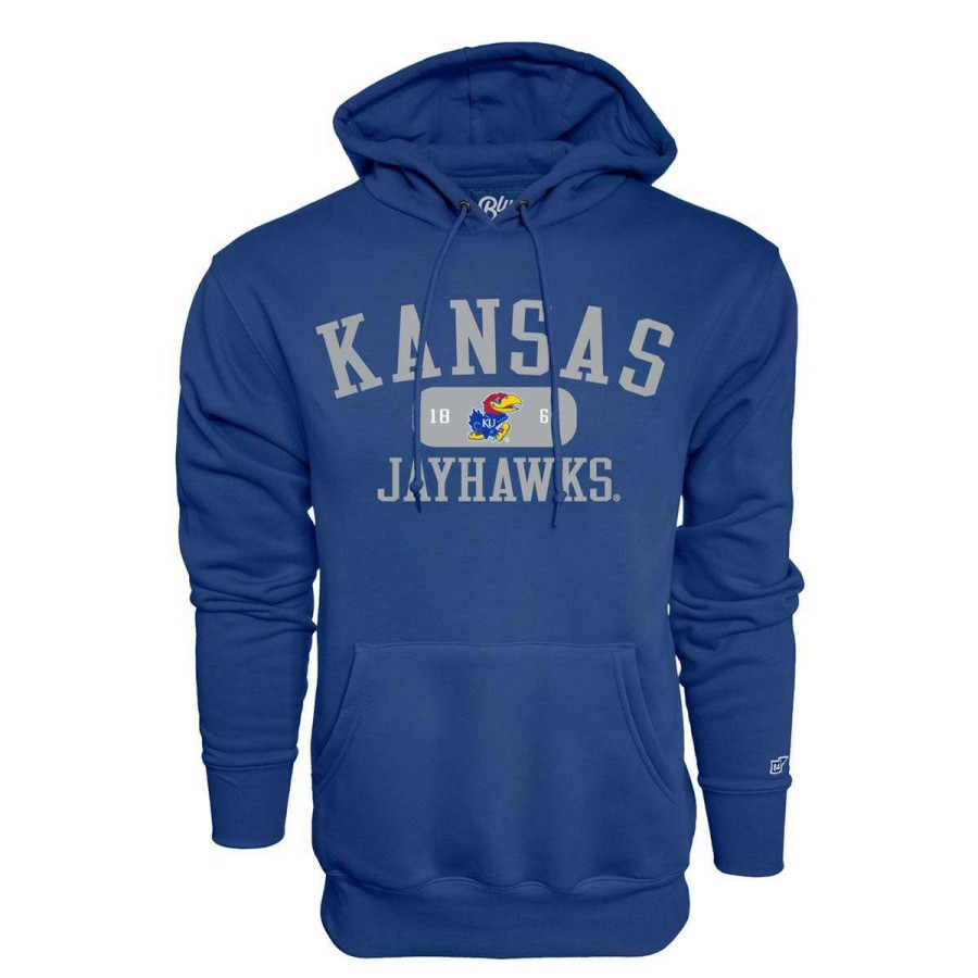 Fan Shop * | Blue 84 Kansas Jayhawks Toolbelt Hoodie Royal