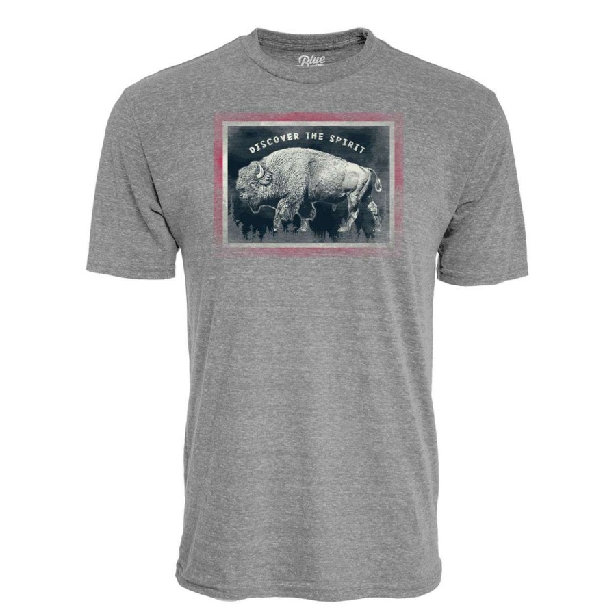 Clothing * | Men'S Blue 84 Situate Buffalo Short Sleeve T-Shirt