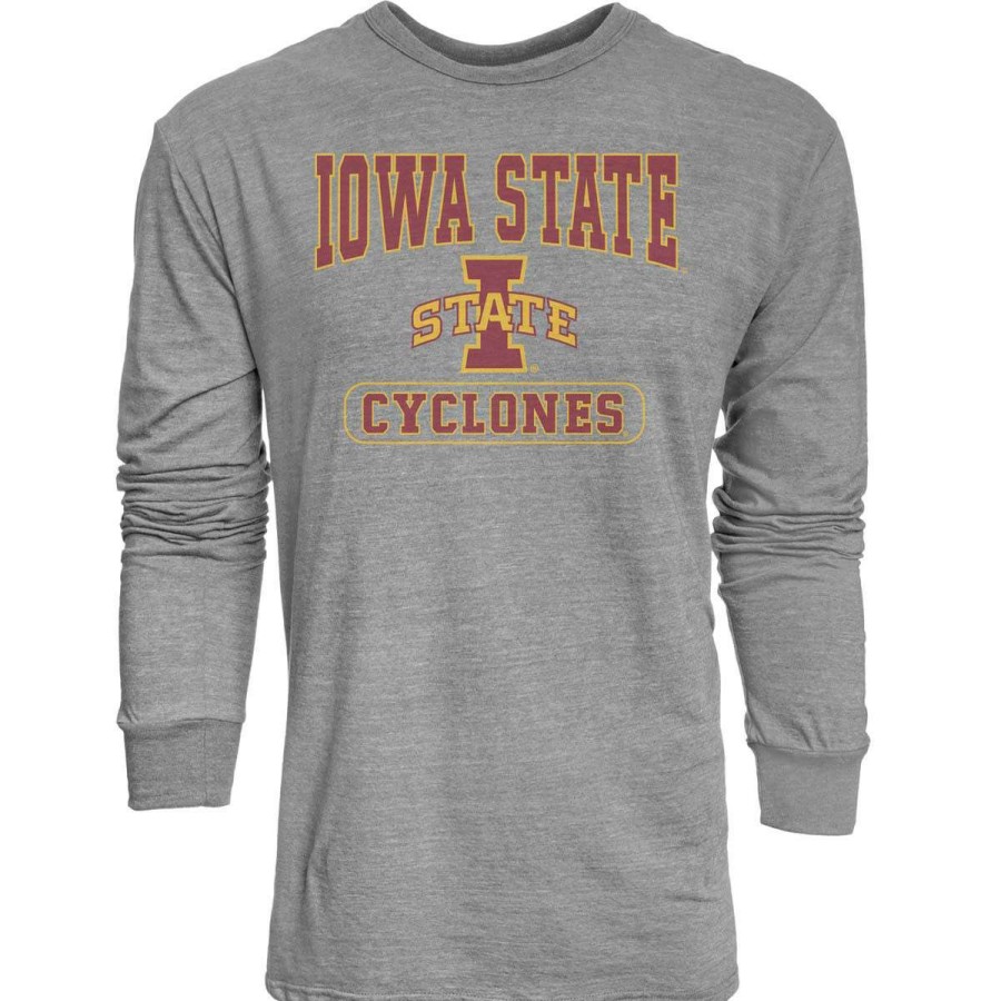 Fan Shop * | Blue 84 Iowa State Cyclones Quickslant Long Sleeve Shirt