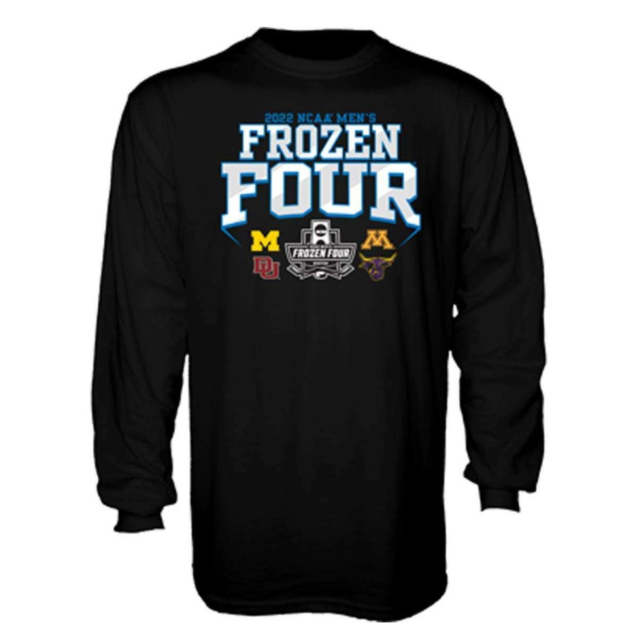 Fan Shop * | Blue 84 Frozen Four 2022 Hockey Long Sleeve Shirt Black