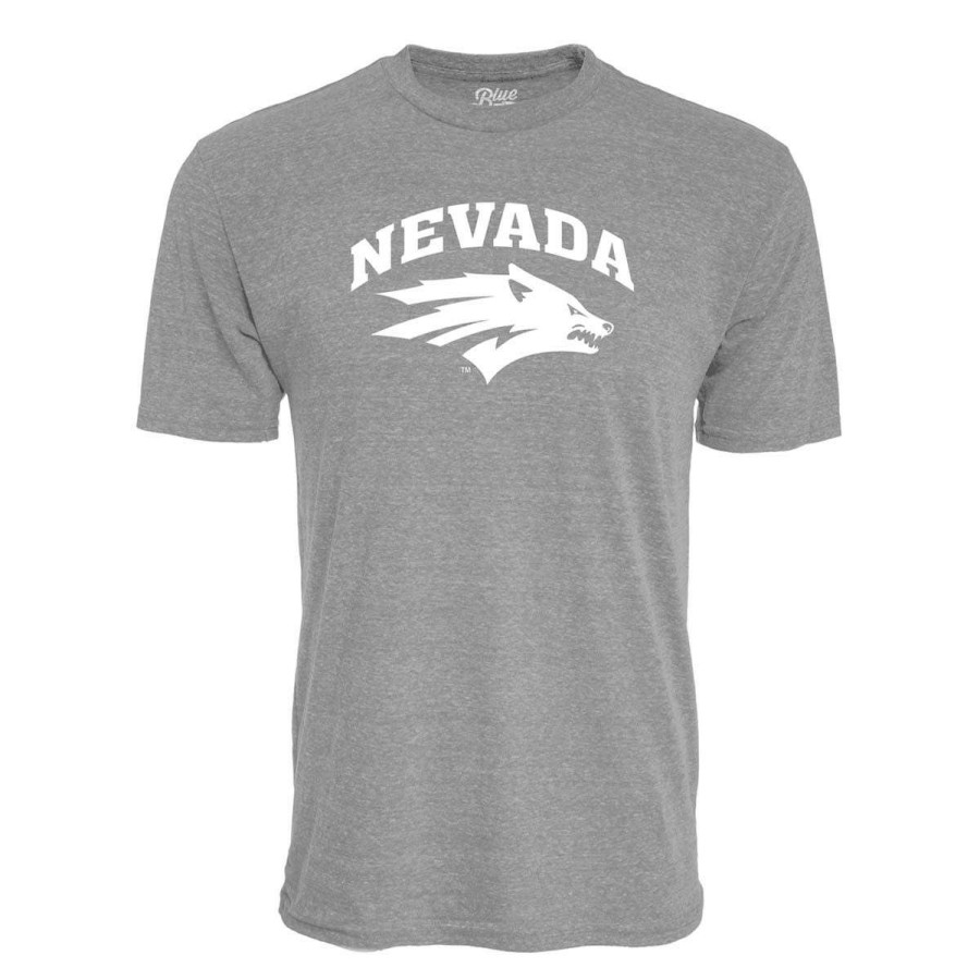 Fan Shop * | Blue 84 Nevada Wolf Pack Archie Logo T-Shirt Heather