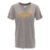 Fan Shop * | Blue 84 Women'S Iowa Hawkeyes Flipbash T-Shirt Light Grey