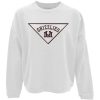 Fan Shop * | Blue 84 Women'S Montana Grizzlies Delta Crewneck Sweatshirt White