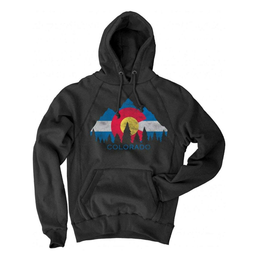 Clothing * | Men'S Blue 84 Colorado Millions Mountain Hoodie Black