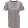 Fan Shop * | Blue 84 Women'S Creighton Bluejays Flipbash T-Shirt Light Grey