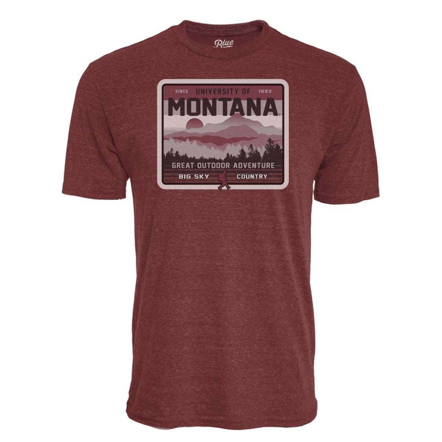 Fan Shop * | Blue 84 Montana Grizzlies Repudiate T-Shirt