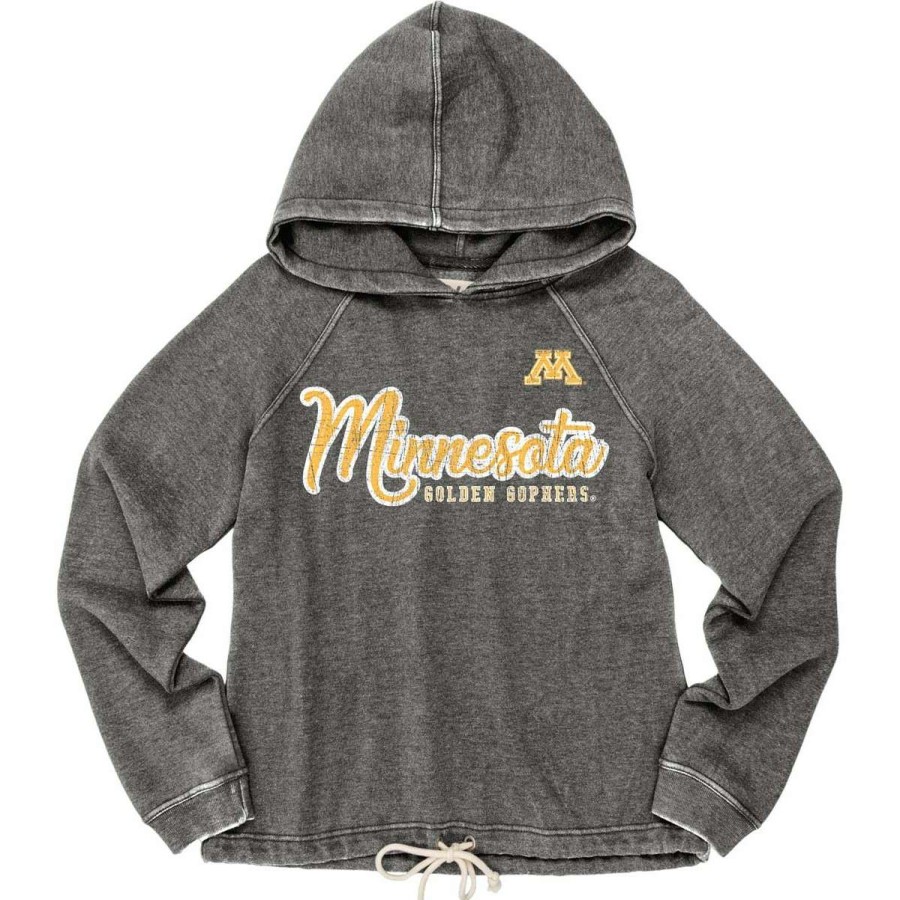 Fan Shop * | Blue 84 Women'S Minnesota Golden Gophers Flipbash Hoodie