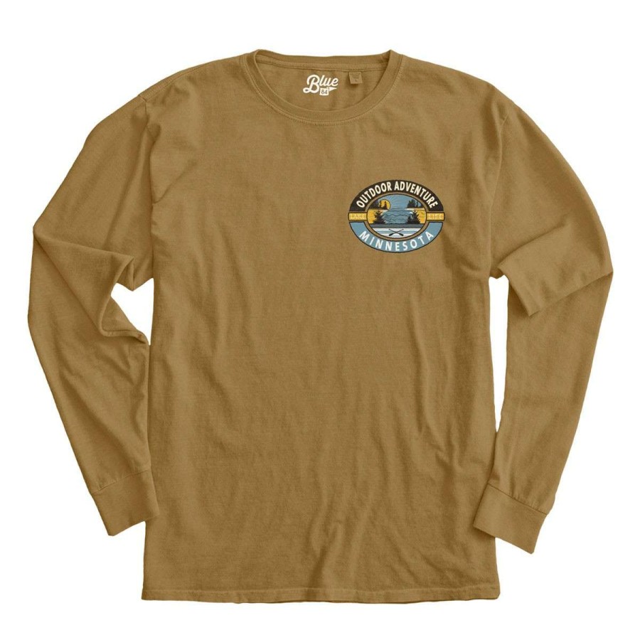 Clothing * | Blue 84 Minnestoa Outdoor Adventure Long Sleeve T-Shirt Cider