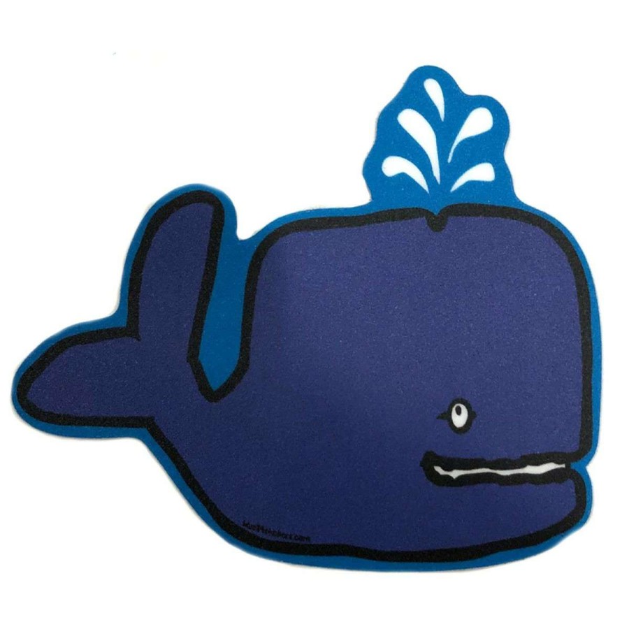 Accessories * | Blue 84 Grover Whale Sticker